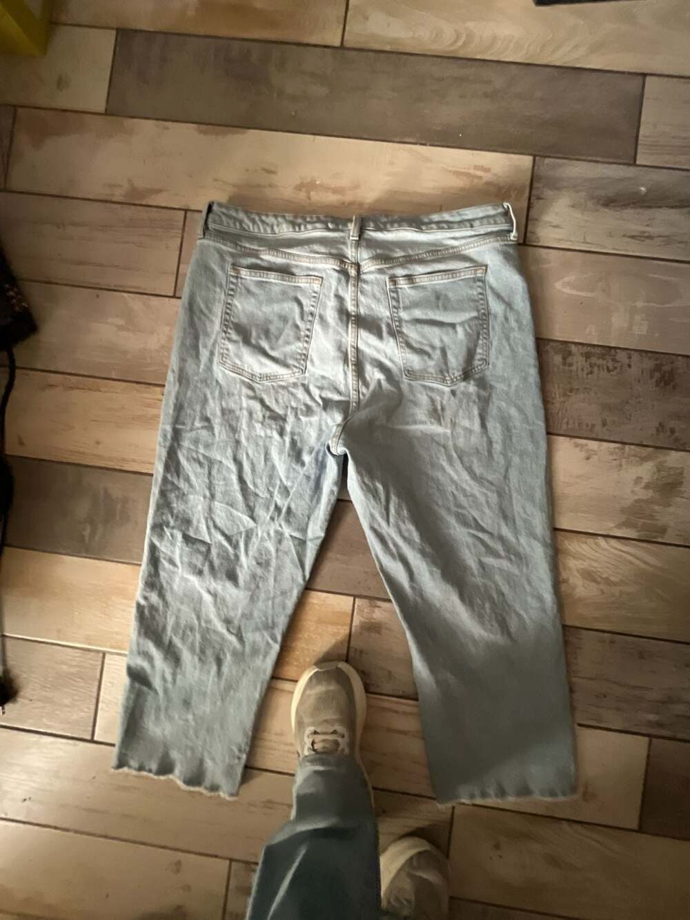 Torrid High-Rise Ankle Crop Classic Denim Light Wash Jeans Size 22 - Picture 3 of 8